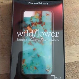 wildflower turquoise 6/7/8 case